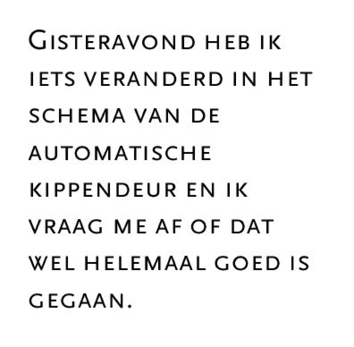 origineel
