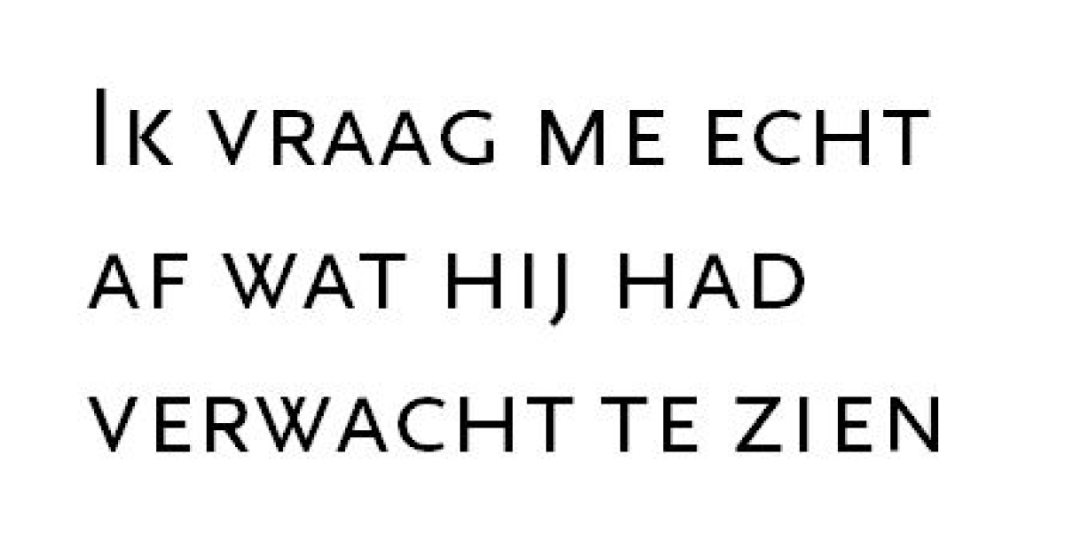 origineel
